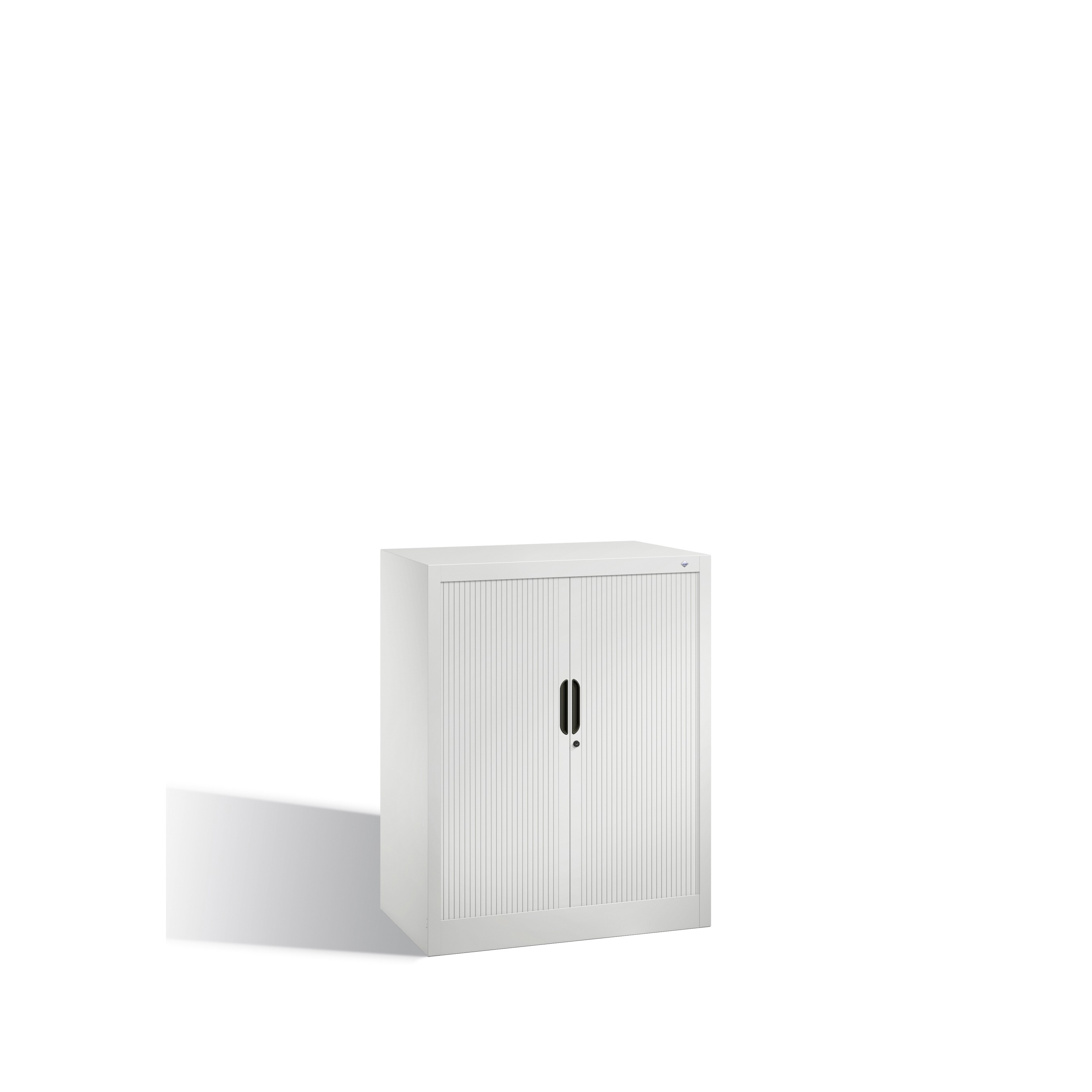 Büro-Sideboard Omnispace mit Rollladen, innen 2 Ordnerhöhen, H1030xB800xT420mm